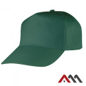 czapka drelichowa z daszkiem Art.Master zielona czapka drelichowa z daszkiem Art.Master zielona
