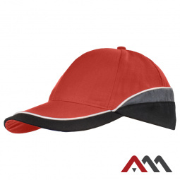 czapka z daszkiem CBI Art.Master czerwona