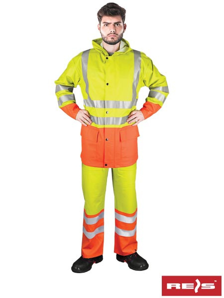 KOMPLET OCHRONNY PRZECIWDESZCZOWY KPLPUFLUO REIS KOMPLET OCHRONNY PRZECIWDESZCZOWY KPLPUFLUO REIS