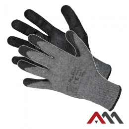 rękawice robocze polwekane lateksem R.ECO Art.Master