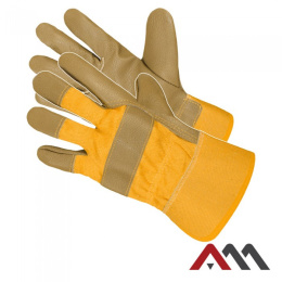 rękawice wzmocnione skórą licową RLŻ Art.Master
