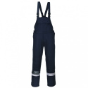 SPODNIE ROBOCZE OGRODNICZKI BIZFLAME WORK TRUDNOPALNE ANTYSTATYCZNE Z PASAMI ODBLASKOWYMI FR27 PORTWEST