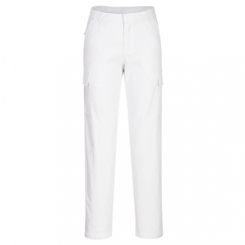 spodnie do pasa damskie Cargo Stretch S233 Portwest białe spodnie do pasa damskie Cargo Stretch S233 Portwest białe