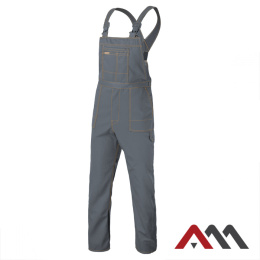 spodnie robocze ogrodniczki Art.Master Grey