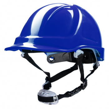 hełm ochronny ABS z pokrętłem 4 PKT. pasek podbródkowy YS-7 Polstar niebieski hełm ochronny ABS z pokrętłem 4 PKT. pasek podbródkowy YS-7 Polstar niebieski