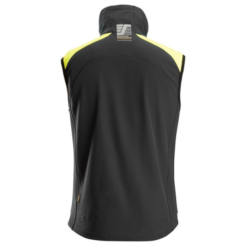 Snickers Workwear kamizelka neonowa FlexiWork 8029 czarno-żółta Snickers Workwear kamizelka neonowa FlexiWork 8029 czarno-żółta
