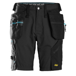 krótkie spodenki 37.5® LiteWork 6110 Snickers Workwear czarne