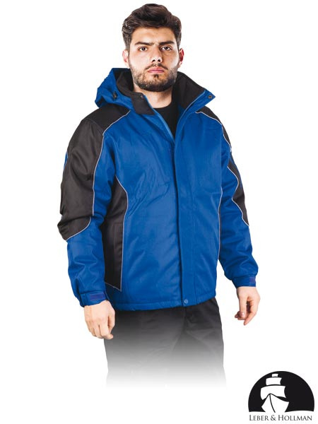 kurtka robocza ocieplana LH-BLIZZARD Leber&Hollman niebiesko-czarna kurtka robocza ocieplana LH-BLIZZARD Leber&Hollman niebiesko-czarna