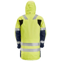 Snickers Workwear AllroundWork 1830 parka odblaskowa przeciwdeszczowa ocieplana żółto-granatowa Snickers Workwear AllroundWork 1830 parka odblaskowa przeciwdeszczowa ocieplana żółto-granatowa