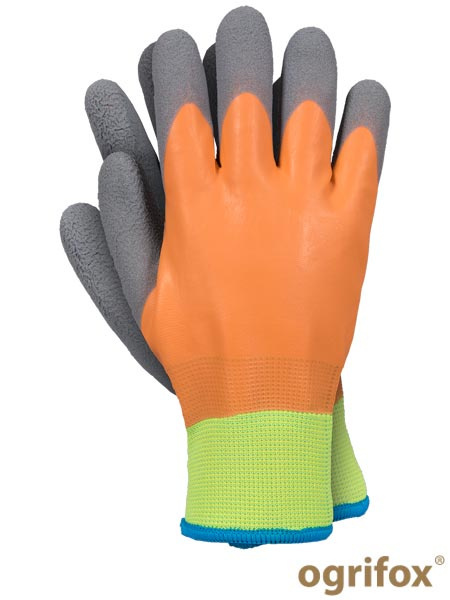 rękawice robocze ocieplane powlekane lateksem OX-WINORANGE OGRIFOX rękawice robocze ocieplane powlekane lateksem OX-WINORANGE OGRIFOX