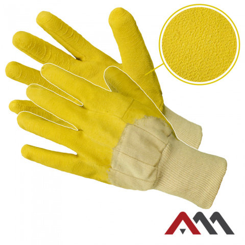 rękawice robocze powlekane lateksem RGS KAT.1 Art.Master rękawice robocze powlekane lateksem RGS KAT.1 Art.Master