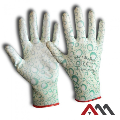 rękawice robocze powlekane poliuretanem RPUFLOW (12) Art.Master rękawice robocze powlekane poliuretanem RPUFLOW (12) Art.Master