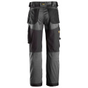 Snickers Workwear spodnie do pasa AllroundWork 6351 szaro-czarne Snickers Workwear spodnie do pasa AllroundWork 6351 szaro-czarne
