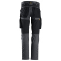 Snickers Workwear spodnie do pasa 6803 szaro-czarne Snickers Workwear spodnie do pasa 6803 szaro-czarne