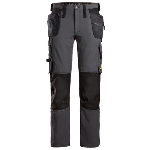 spodnie robocze do pasa AllroundWork Full Stretch 6271 Snickers Workwear szare spodnie robocze do pasa AllroundWork Full Stretch 6271 Snickers Workwear szare