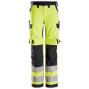 spodnie robocze do pasa damskie odblaskowe ProtecWork 6760 Snickers Workwear