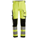 spodnie roboocze do pasa odblaskowe AllroundWork 6343 Snickers Workwear żółte spodnie roboocze do pasa odblaskowe AllroundWork 6343 Snickers Workwear żółte