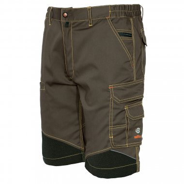 krótkie spodnie robocze bermudy 8834B ISSA brązowe