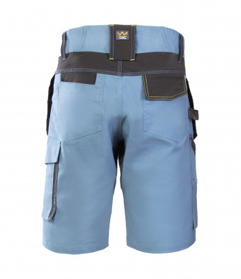 Polstar PRO Seven Kings krótkie spodenki robocze niebiesko-czarne Polstar PRO Seven Kings krótkie spodenki robocze niebiesko-czarne