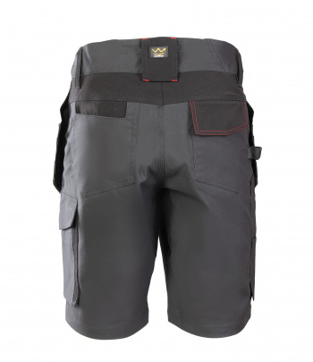 Polstar PRO Seven Kings krótkie spodenki robocze grafitowo-czarne Polstar PRO Seven Kings krótkie spodenki robocze grafitowo-czarne