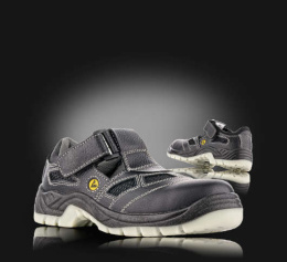 VM Footwear Bern S1 sandały ochronne ESD czarne- buty robocze