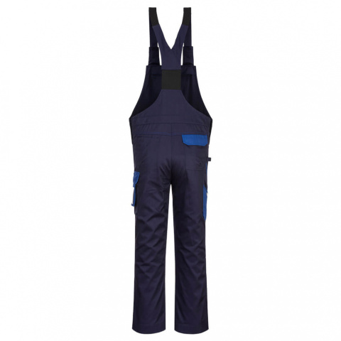 Portwest PW243 spodnie robocze ogrodniczki PW2 granatowo-niebieskie Portwest PW243 spodnie robocze ogrodniczki PW2 granatowo-niebieskie