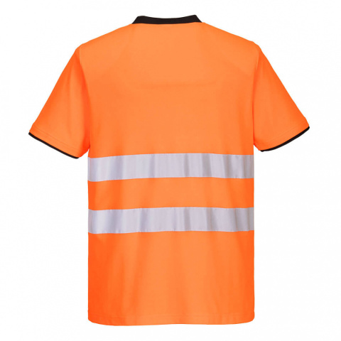 Portwest PW213 t-shirt roboczy ostrzegawczy PW2 pomarańczowo-czarny Portwest PW213 t-shirt roboczy ostrzegawczy PW2 pomarańczowo-czarny