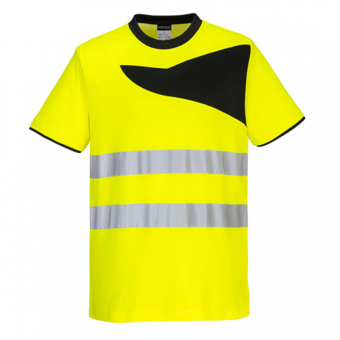 t-shirt roboczy PW2 ostrzegawczy PW213 Portwest żółto-czarny t-shirt roboczy PW2 ostrzegawczy PW213 Portwest żółto-czarny