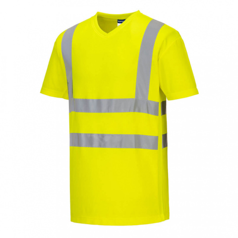 t-shirt roboczy ostrzegawczy w serek S179 Portwest t-shirt roboczy ostrzegawczy w serek S179 Portwest