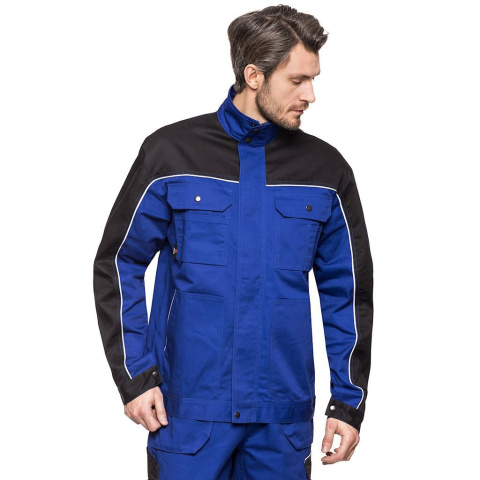 bluza robocza Helios Avacore niebiesko-czarne