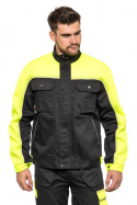 bluza robocza Helios Avacore czarno-żółta