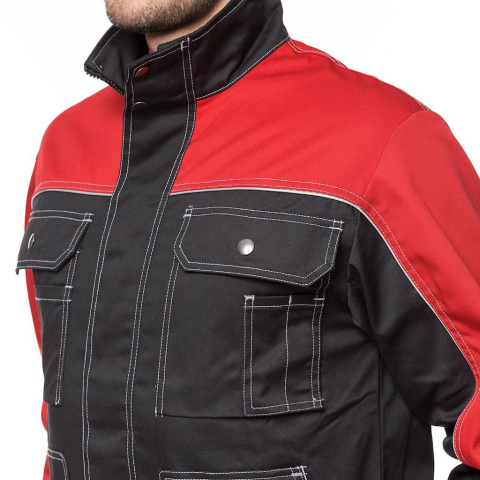 Avacore Helios bluza robocza czarno-czerwona