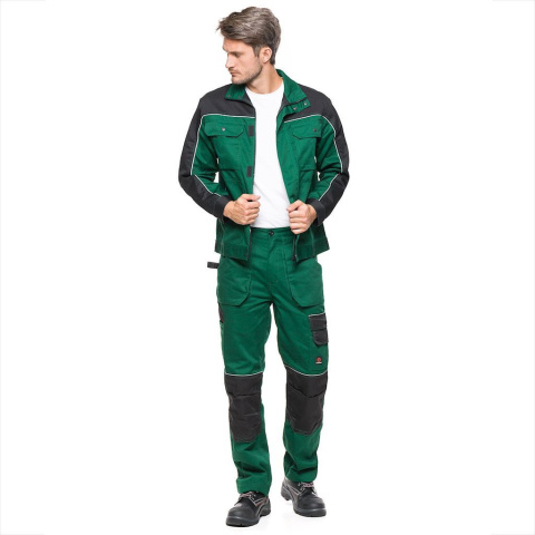 Avacore Helios bluza robocza zielono-czarna