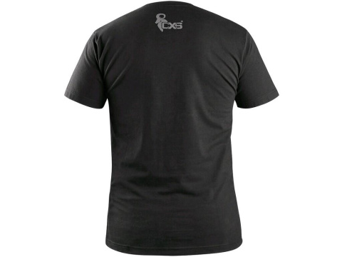 CXS Canis Wilder koszulka robocza z nadrukiem czarna CXS Canis Wilder koszulka robocza z nadrukiem czarna