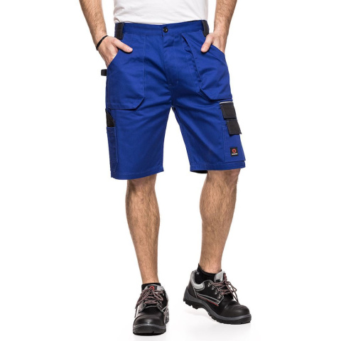 krótkie spodenki robocze Helios Avacore niebiesko-czarne