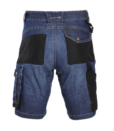 Lahti Pro L40707 krótkie spodenki robocze jeans niebieskie Lahti Pro L40707 krótkie spodenki robocze jeans niebieskie