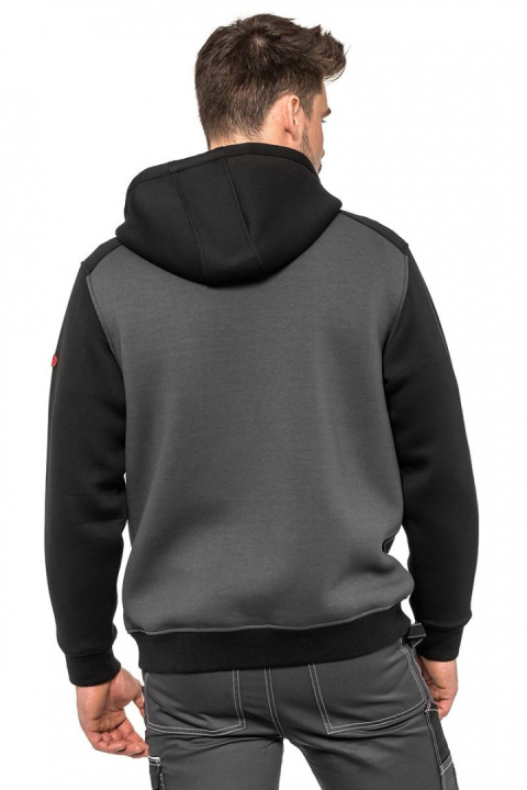 Avacore Helbos bluza robocza pikowana szaro-czarna