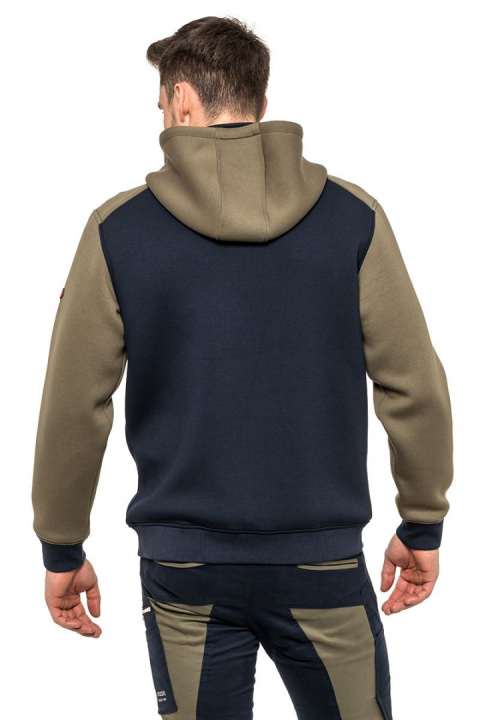 Avacore Helbos bluza robocza pikowana granatowo-oliwkowa