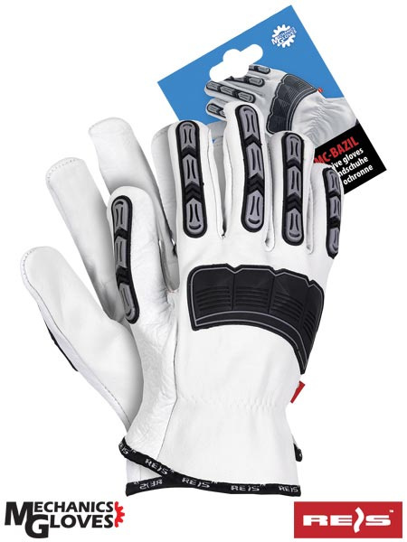 rękawice robocze skórzane RMC-BAZIL Reis