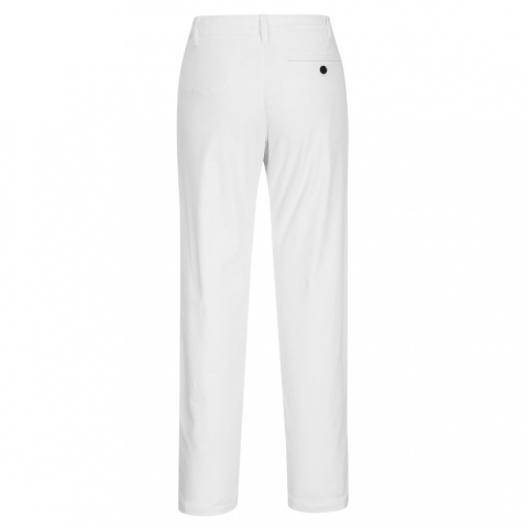 Portwest S235 Chino Slim spodnie robocze do pasa damskie wąskie białe Portwest S235 Chino Slim spodnie robocze do pasa damskie wąskie białe