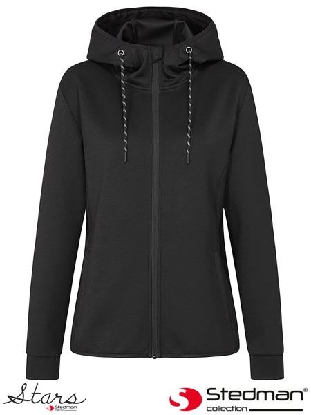 bluza damska SST5940 Stedman czarna bluza damska SST5940 Stedman czarna