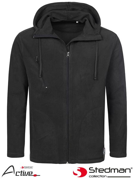 bluza polarowa SST5080 Stedman czarna bluza polarowa SST5080 Stedman czarna