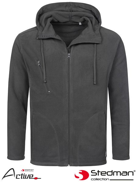 bluza polarowa SST5080 Stedman szara bluza polarowa SST5080 Stedman szara