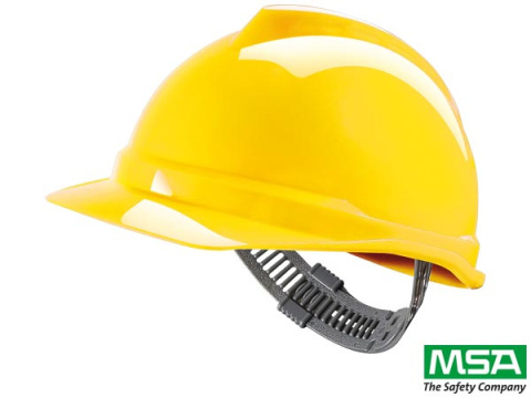 hełm ochronny MSA-KAS-VG500-V żółty hełm ochronny MSA-KAS-VG500-V żółty