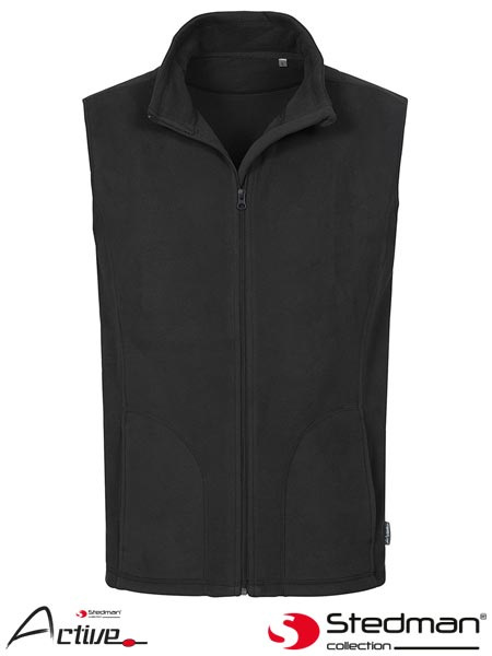 kamizelka robocza SST5010 Stedman czarna kamizelka robocza SST5010 Stedman czarna