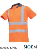 koszulka polo ostrzegawcza SI-GENGA SIOEN pomarańczowa koszulka polo ostrzegawcza SI-GENGA SIOEN pomarańczowa