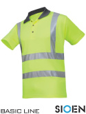 koszulka polo ostrzegawcza SI-GENGA SIOEN żółta koszulka polo ostrzegawcza SI-GENGA SIOEN żółta
