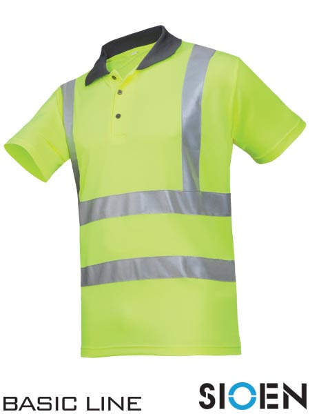 koszulka polo ostrzegawcza SI-GENGA SIOEN żółta koszulka polo ostrzegawcza SI-GENGA SIOEN żółta