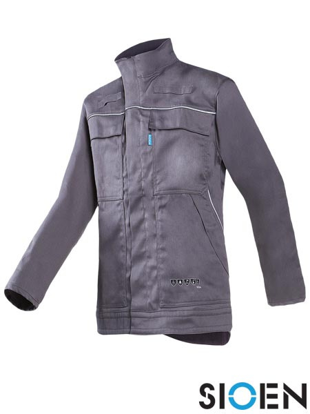 kurtka robocza SI-OBERA SIOEN szara