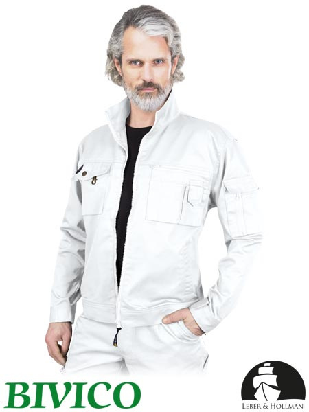 kurtka robocza LH-WILSTER Leber&Hollman biała kurtka robocza LH-WILSTER Leber&Hollman biała